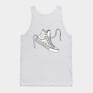 Sagittarius high tops - Pastel colours Tank Top